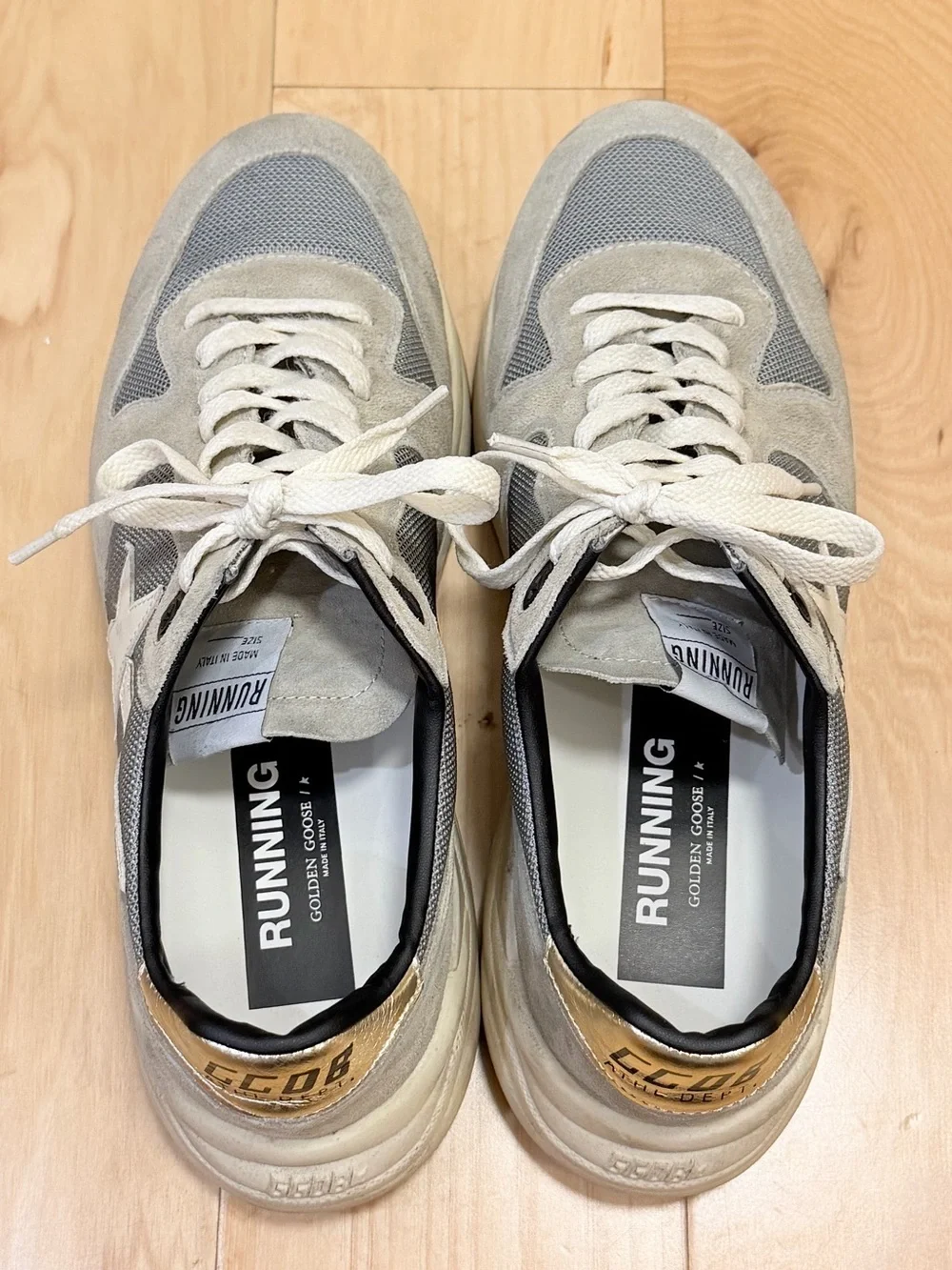Golden Goose Men’s Running Sole Sneakers - Picture 6 of 11